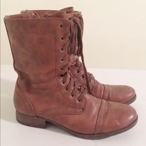 Brown Lace up boots, Candie’s